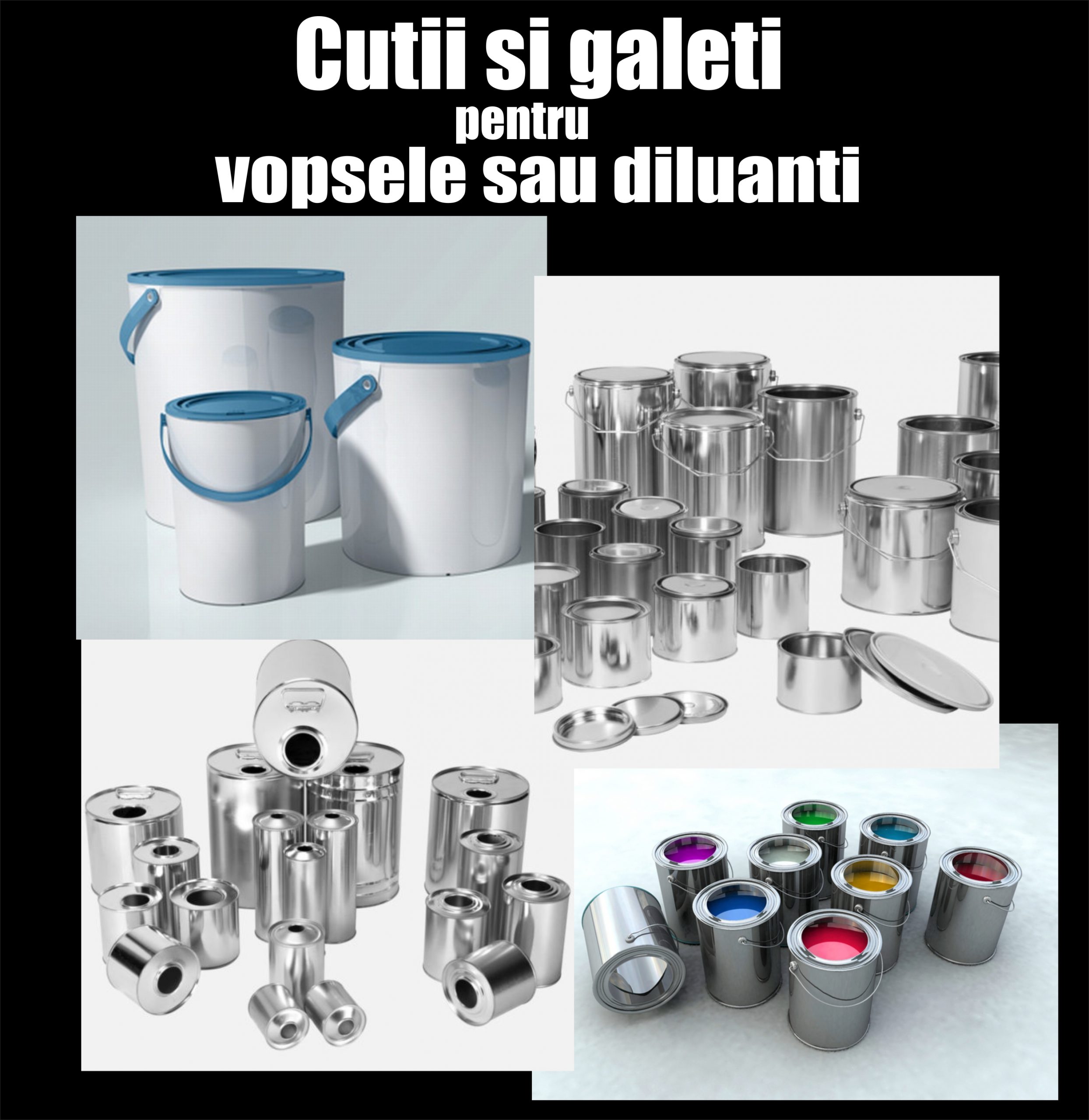 cutii vopsele